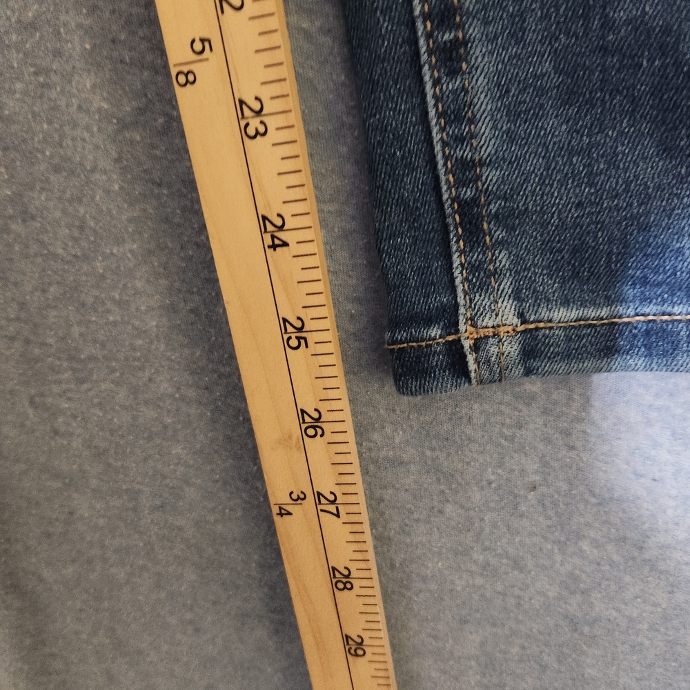 Edgely Slim Straight High Rise Jeans. Size 14 - Picture 4 of 6